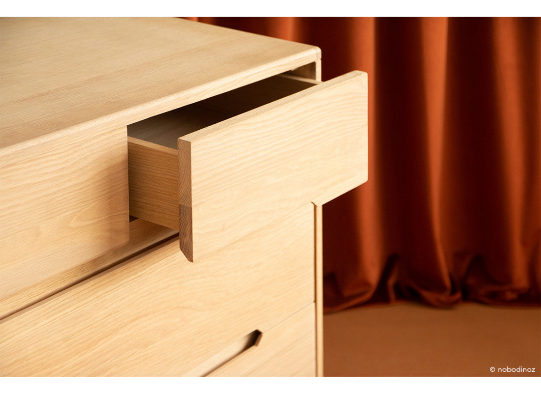 Nobodinoz Solid oak chest of drawers • Pure  - Hola BB