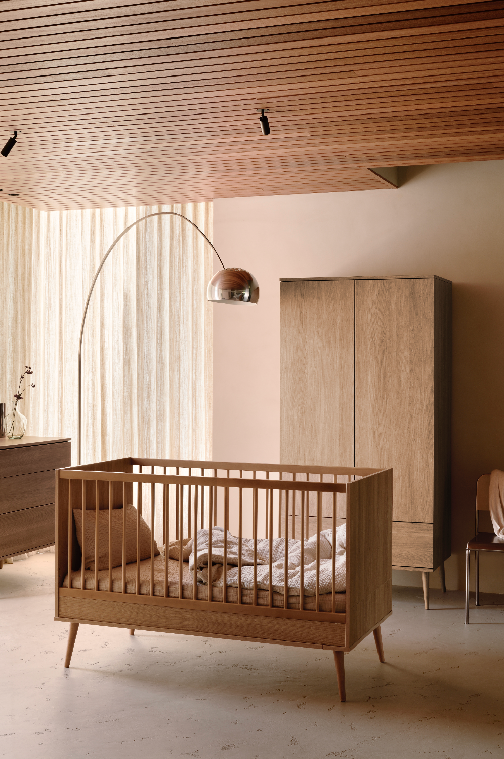 Flow Växasängen - 140 x 70 cm - Honey Ash