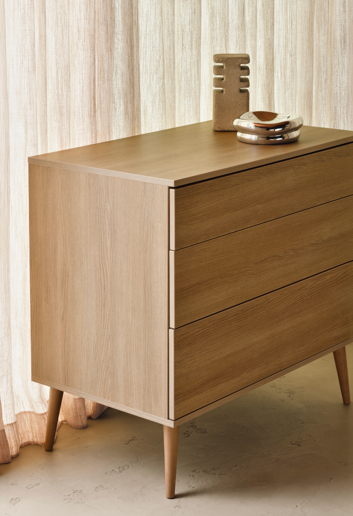 Flow خزانة أدراج - Honey Ash