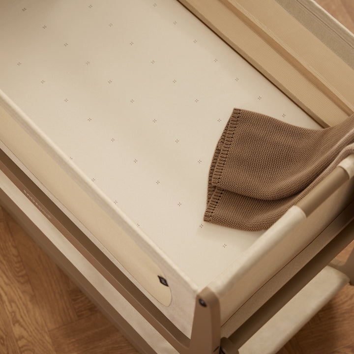 Set de 2 sábanas bajeras ajustables para SnuzPod y cuna