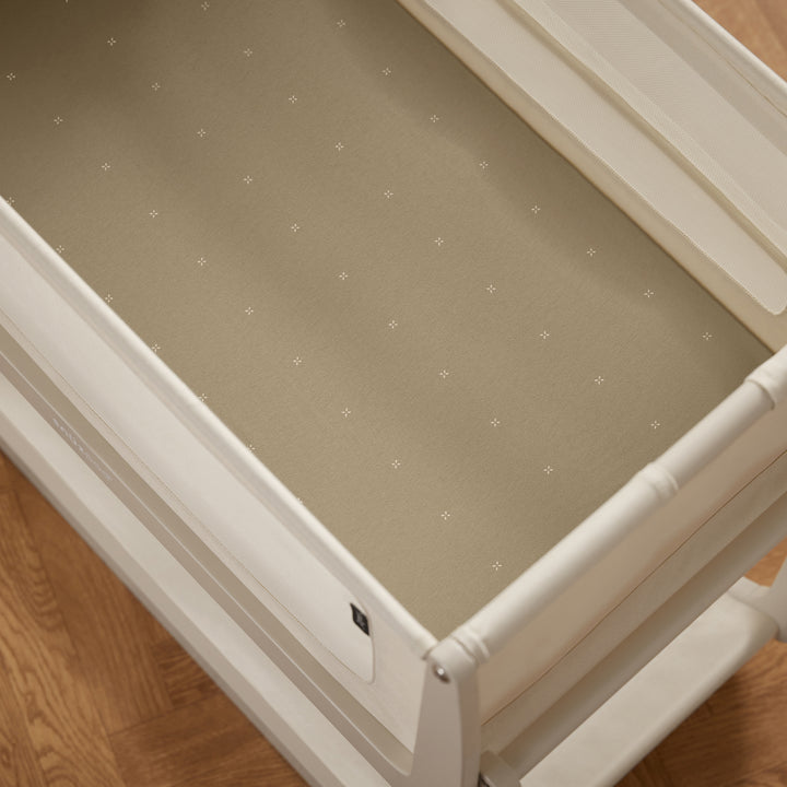 Set de 2 sábanas bajeras ajustables para SnuzPod y cuna