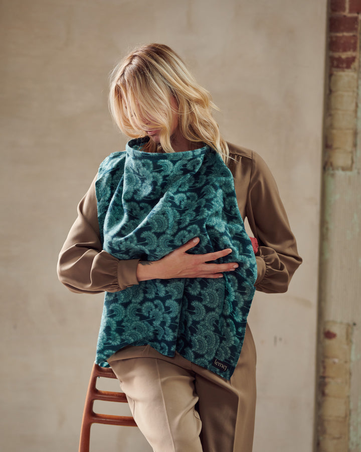 Lemej Amsterdam - Шаль для годування з суміші вовни та шовку