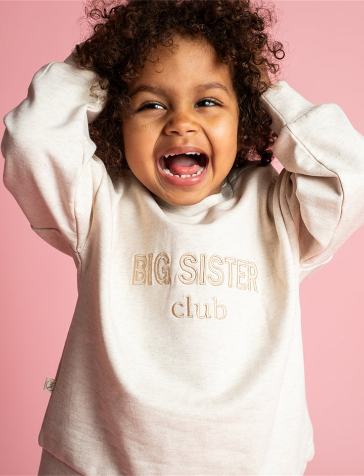 That s Mine Finley storesøster-sweatshirt