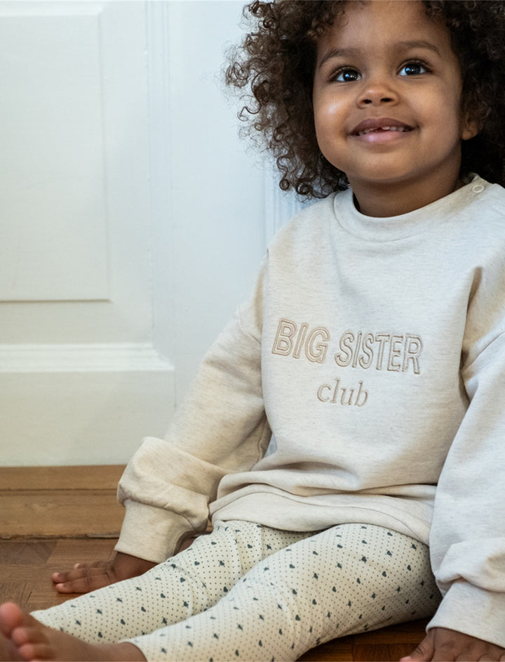 That s Mine Finley storesøster-sweatshirt