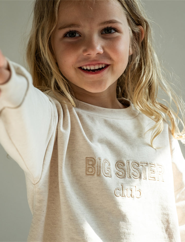 That s Mine Finley storesøster-sweatshirt