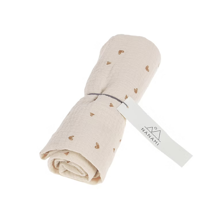 Hjärtmönster linda