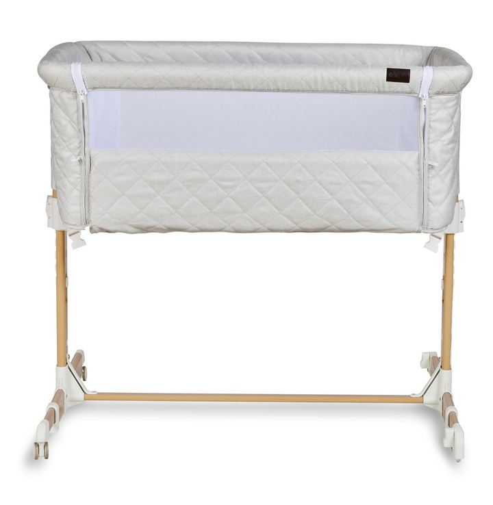 Колиска-доспальник - у відтінку глини