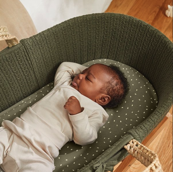 Drap De Couffin En Lin Bio - Édition Naturelle