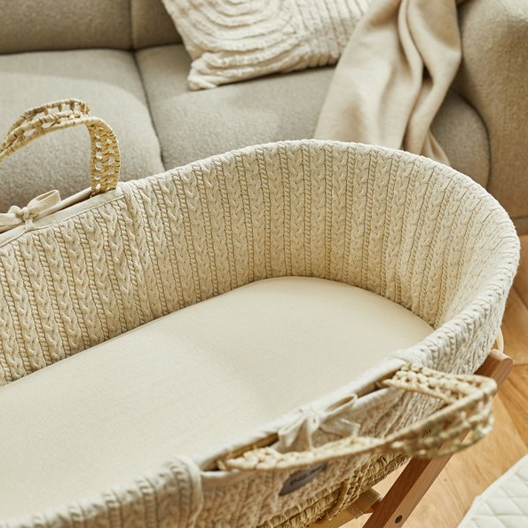 Drap De Couffin En Lin Bio - Édition Naturelle