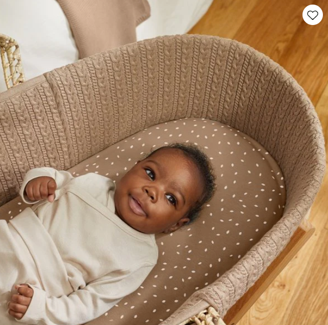 Drap De Couffin En Lin Bio - Édition Naturelle