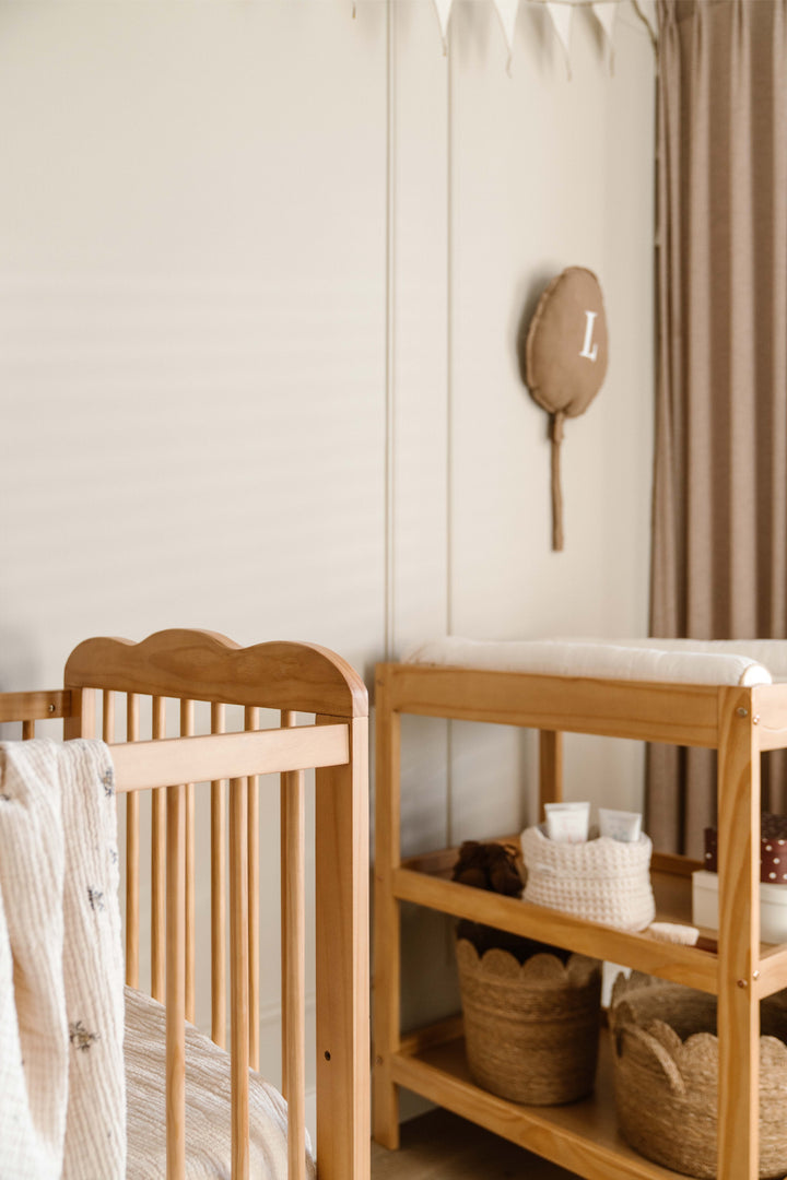 Table à langer Rose