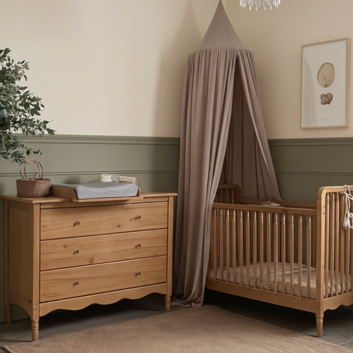 Heritage Vintage Babybett mit Bettgitter