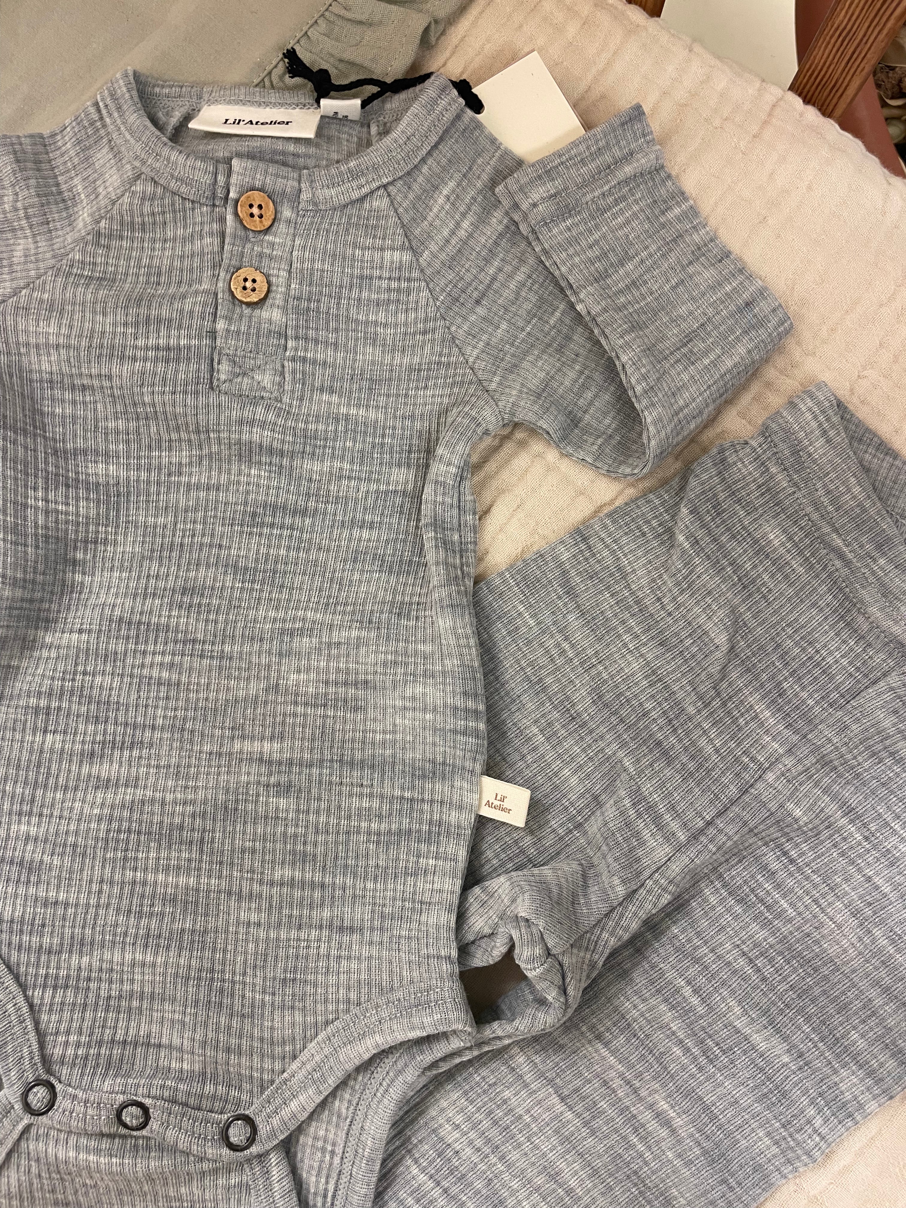 Fabel Wool Body - Grey Melange