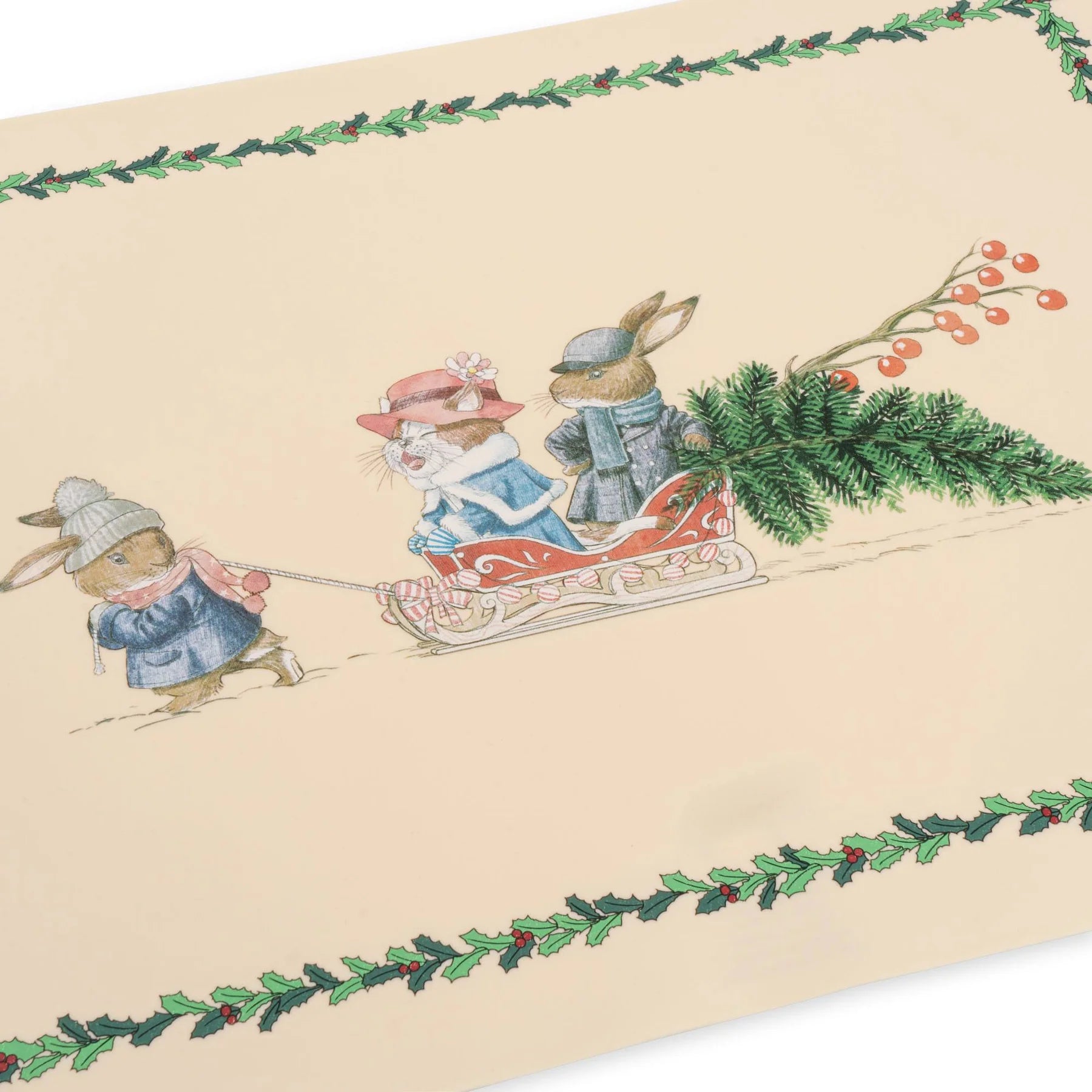 Konges Sløjd Christmas Silicone Placemat  - Hola BB