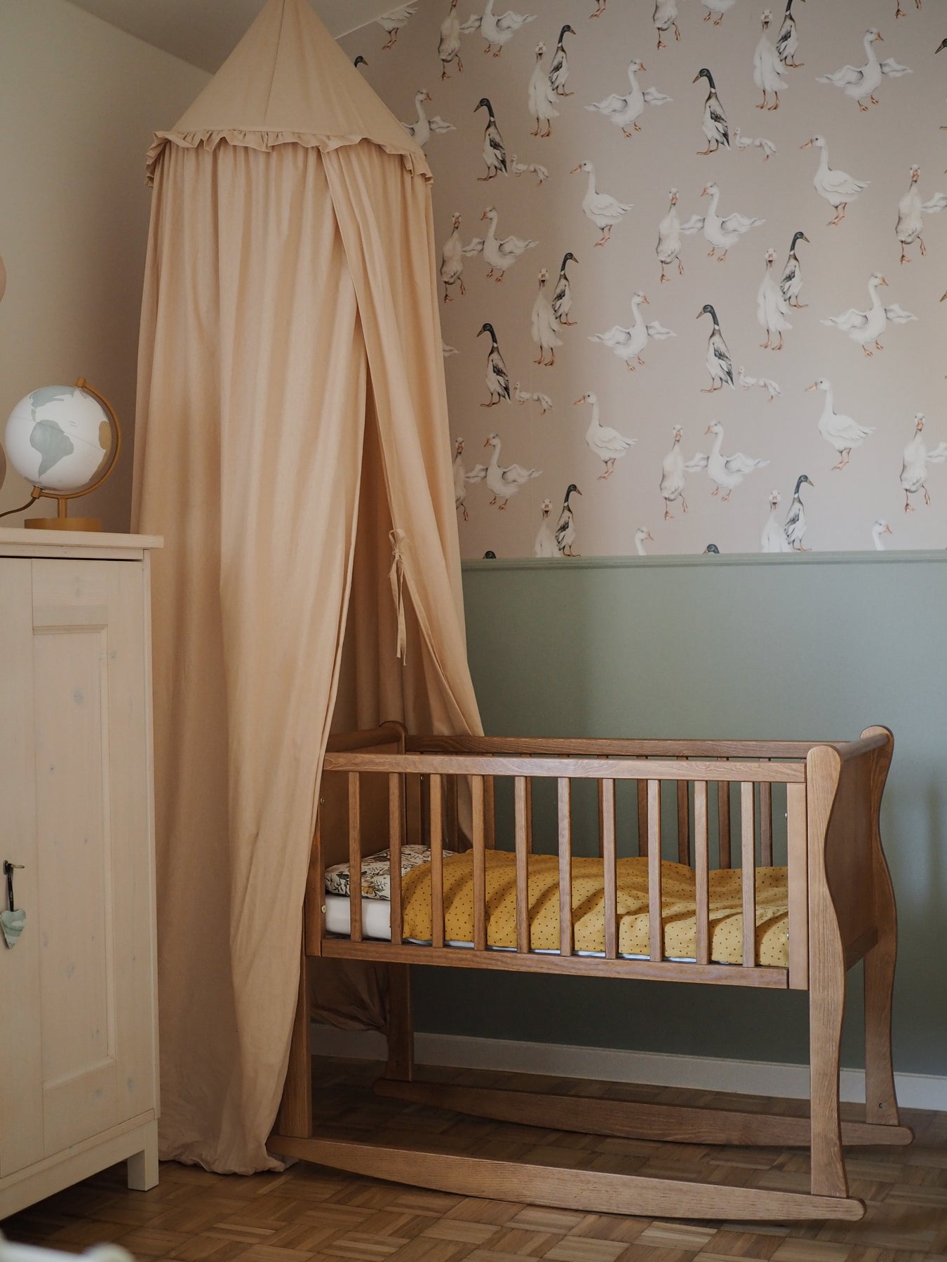 Woodies Noble Mini Crib 90x40cm - Vintage - Hola BB