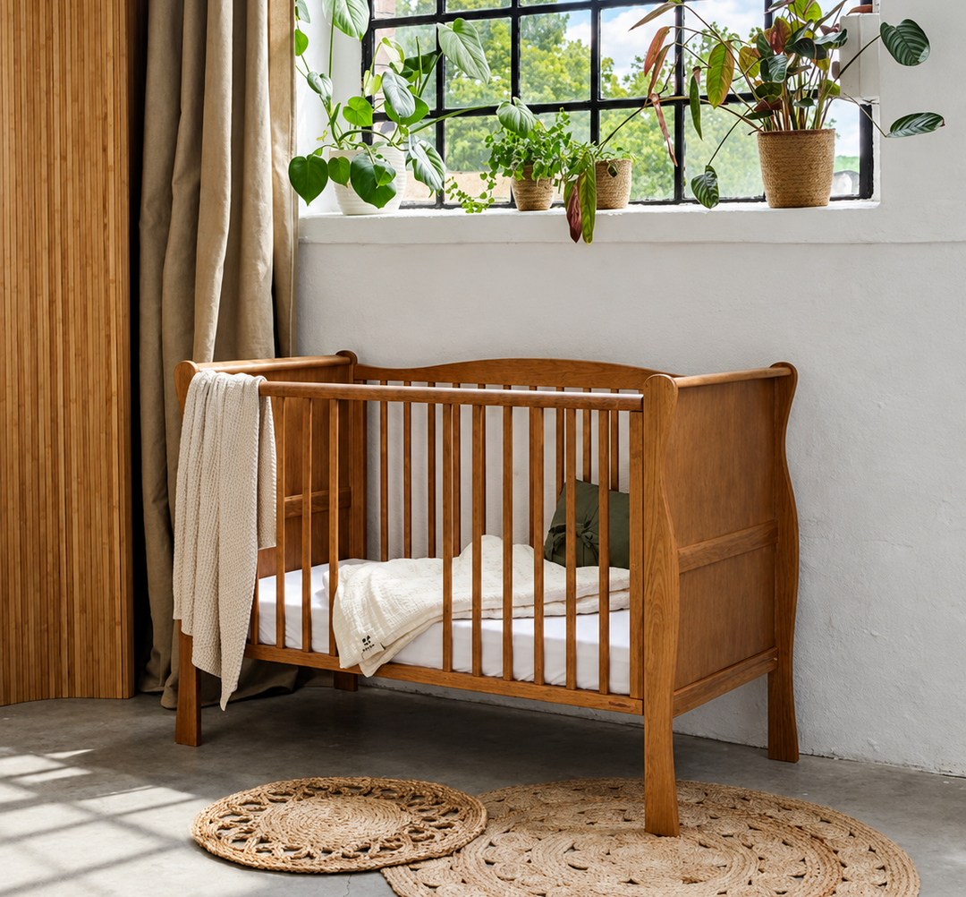 Woodies Noble 2 in 1 Cot Bed 70x140cm - Vintage