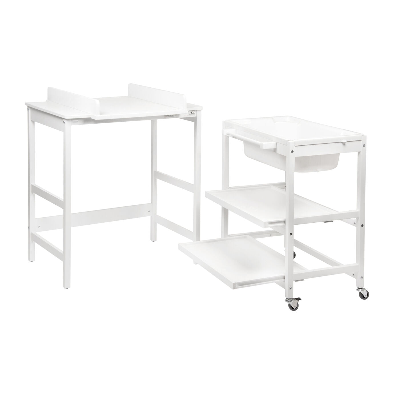 Quax Quax Changing Table With Bath - Basic - White  - Hola BB