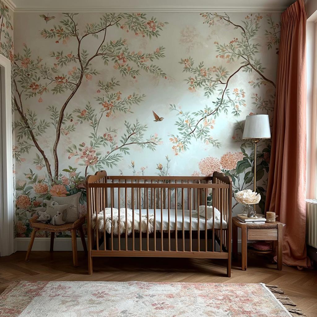 Детская кроватка Rose Vintage