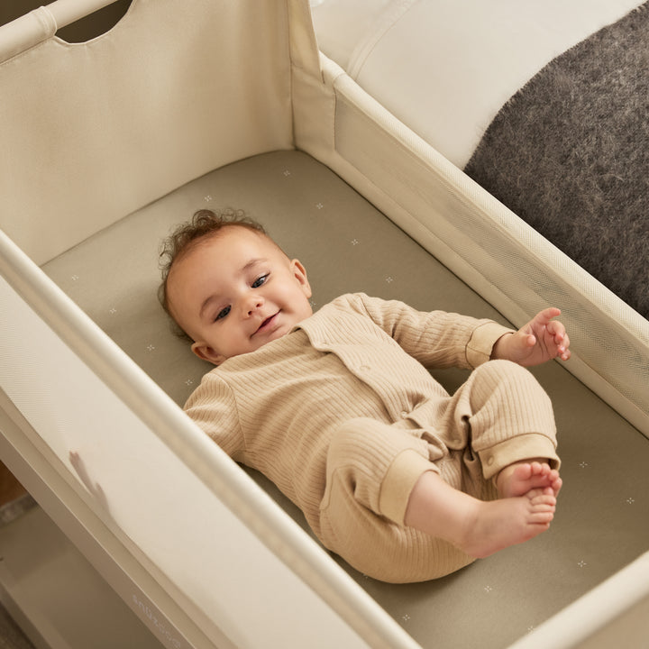 Set de 2 sábanas bajeras ajustables para SnuzPod y cuna