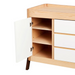 Gaia Baby Hera Dresser - Natural Ash / Walnut  - Hola BB