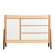 Gaia Baby Hera Dresser - Natural Ash / Walnut  - Hola BB