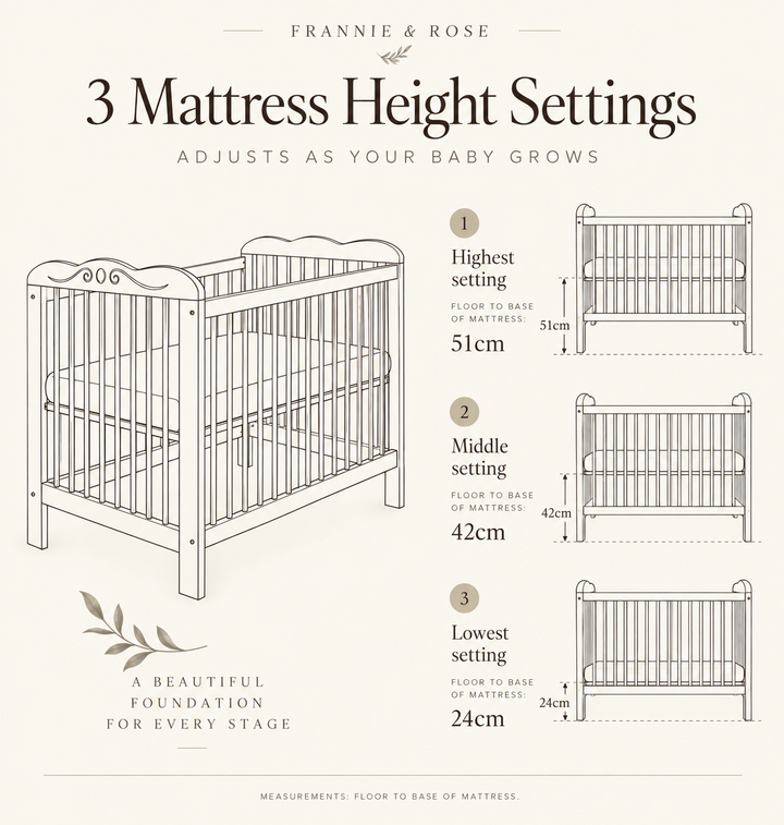 Rose Vintage Cot