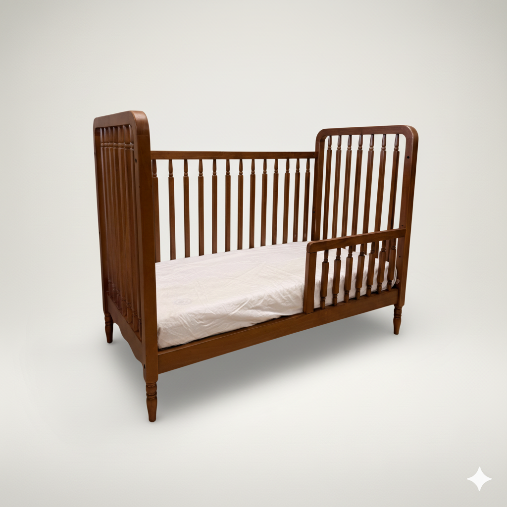 Heritage Vintage Babybett mit Bettgitter