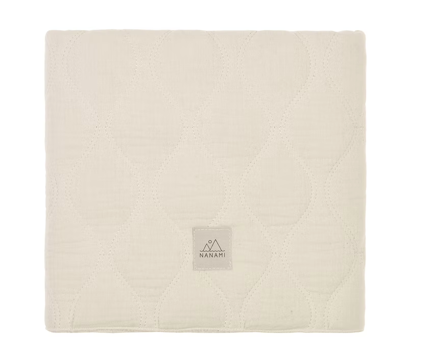 Baby-Steppdecke – Baumwollwelle