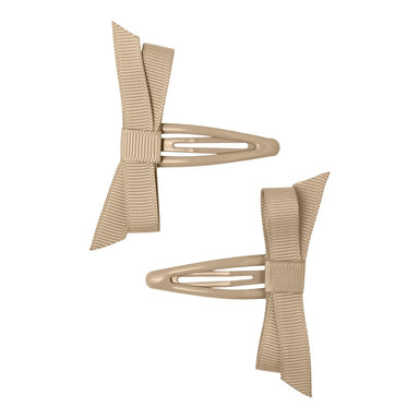 Lil' Atelier Regitse Hair Clips 2pack Warm Sand - Hola BB