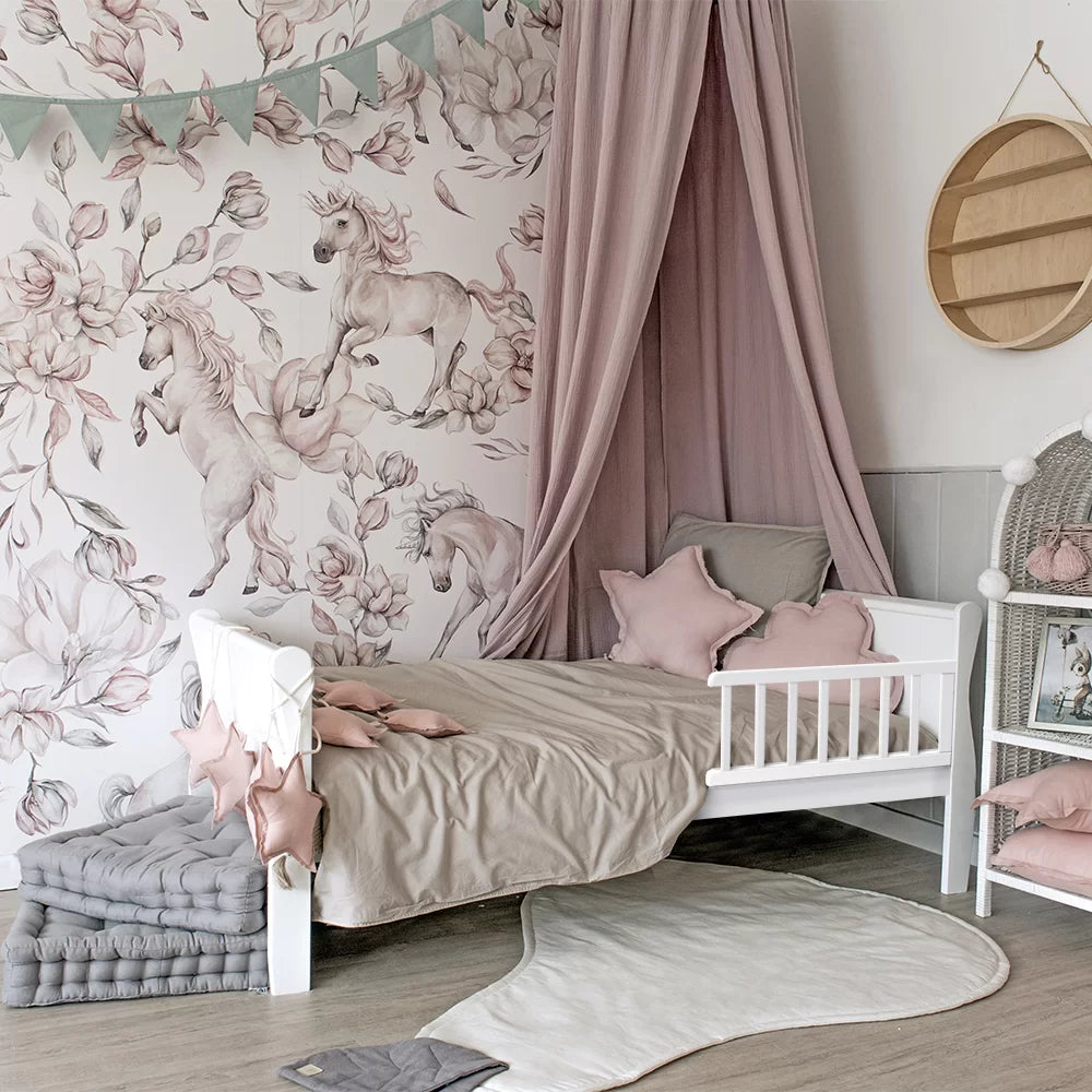 Woodies Noble Toddler Bed 70x140cm - White - Hola BB