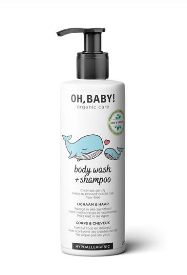 Oh Baby Body Wash & Shampoo 250ml  - Hola BB
